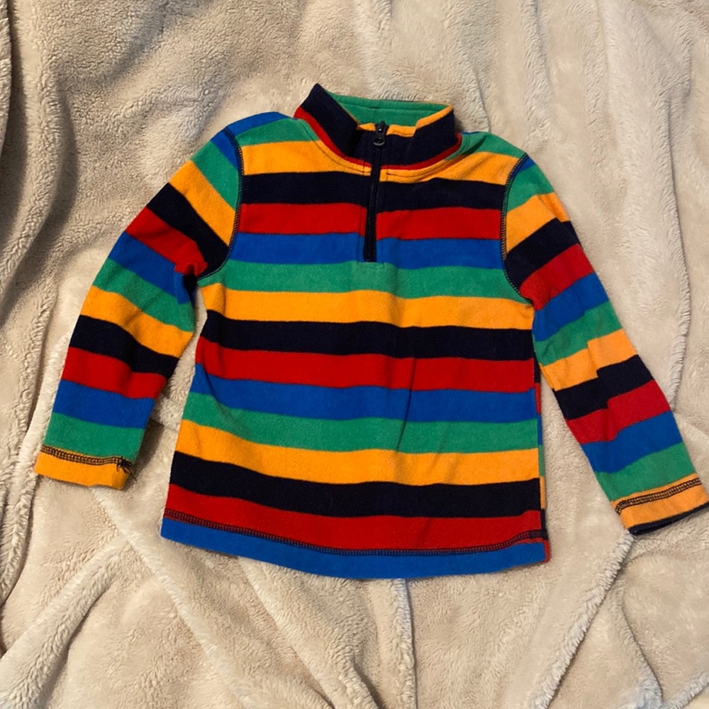 4T Cheerful mock neck fleece